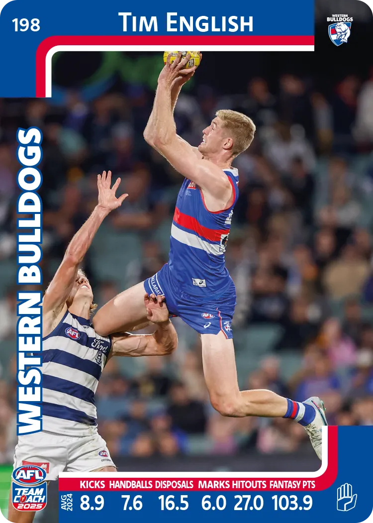 2025 AFL Team Coach Commons - Card 151 - 198