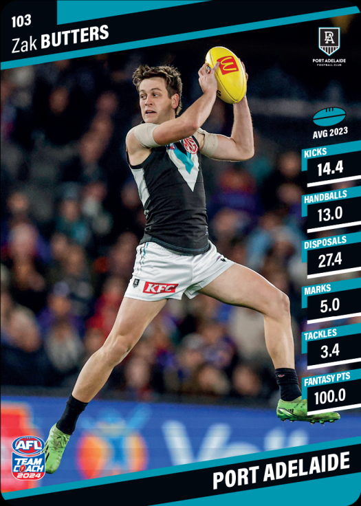 2024 AFL Teamcoach Commons - 103 - Zak Butters