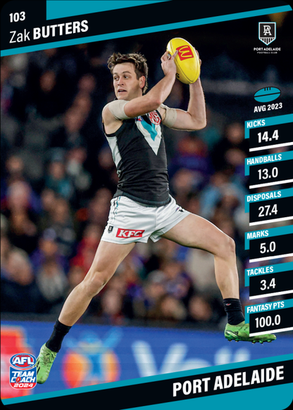 2024 AFL Teamcoach Commons - 103 - Zak Butters