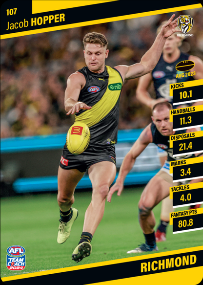 2024 AFL Teamcoach Commons - 107 - Jacob Hopper