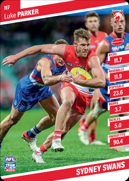 2024 AFL Teamcoach Commons - 117 - Luke Parker