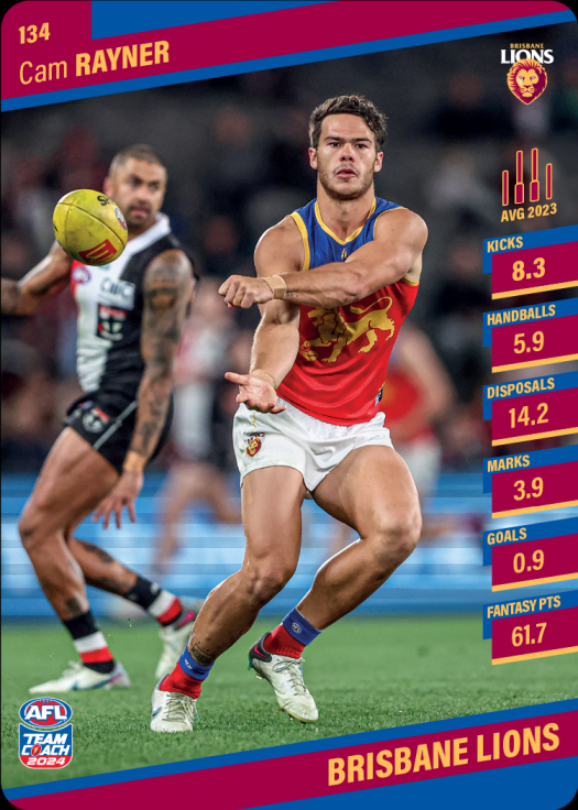 2024 AFL Teamcoach Commons - 134 - Cam Rayner