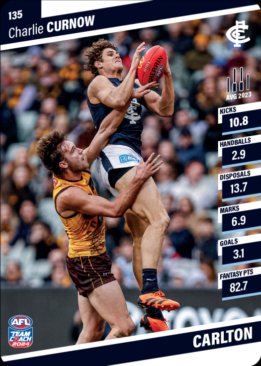 2024 AFL Teamcoach Commons - 135 - Charlie Curnow