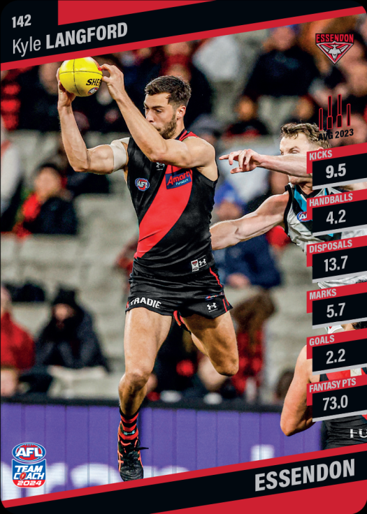 2024 AFL Teamcoach Commons - 142 - Kyle Langford