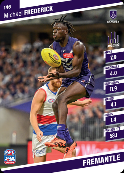2024 AFL Teamcoach Commons - 146 - Michael Frederick