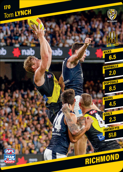 2024 AFL Teamcoach Commons - 170 - Tom Lynch