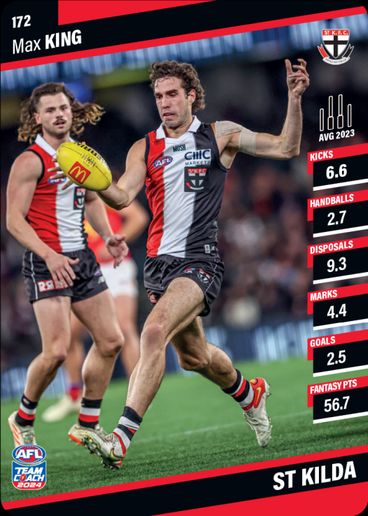 2024 AFL Teamcoach Commons - 172 - Max King