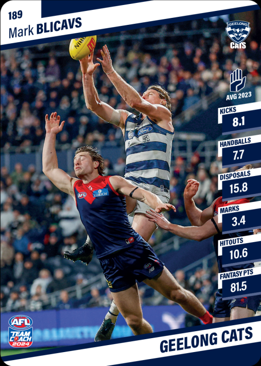 2024 AFL Teamcoach Commons - 189 - Mark Blicavs