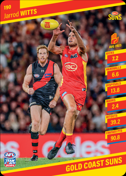 2024 AFL Teamcoach Commons - 190 - Jarrod Witts