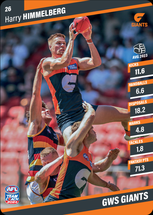 2024 AFL Team Coach Commons - 26 - Harry Himmelberg - Greater Western Sydney Giants