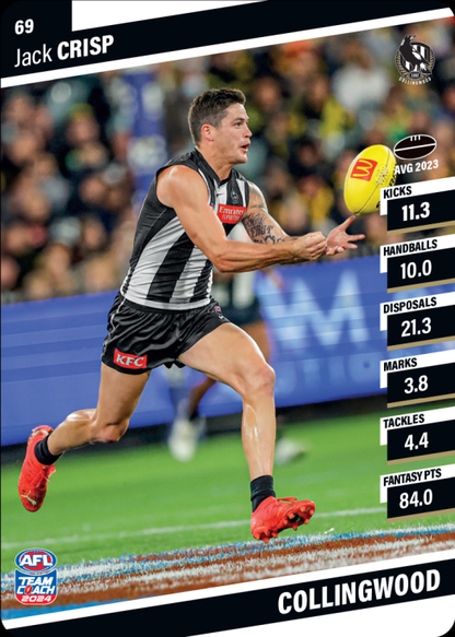 2024 AFL Teamcoach Commons - 69 - Jack Crisp