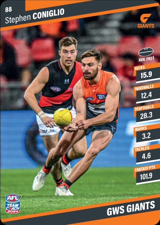 2024 AFL Teamcoach Commons - 88 - Stephen Coniglio