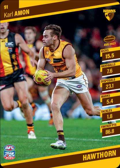 2024 AFL Teamcoach Commons - 91 - Karl Amon