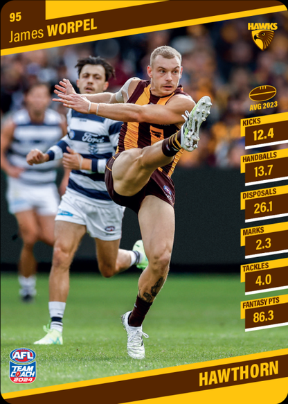 2024 AFL Teamcoach Commons - 95 - James Worpel