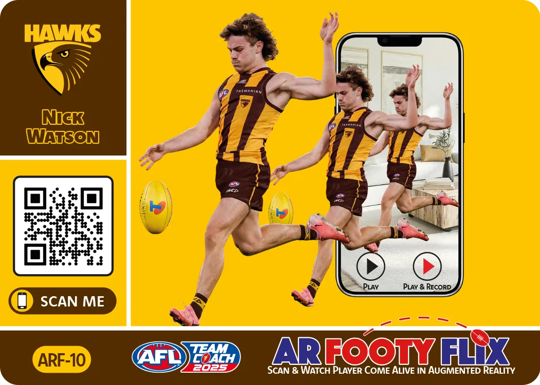 2025 AFL Team Coach AR Footy Fix