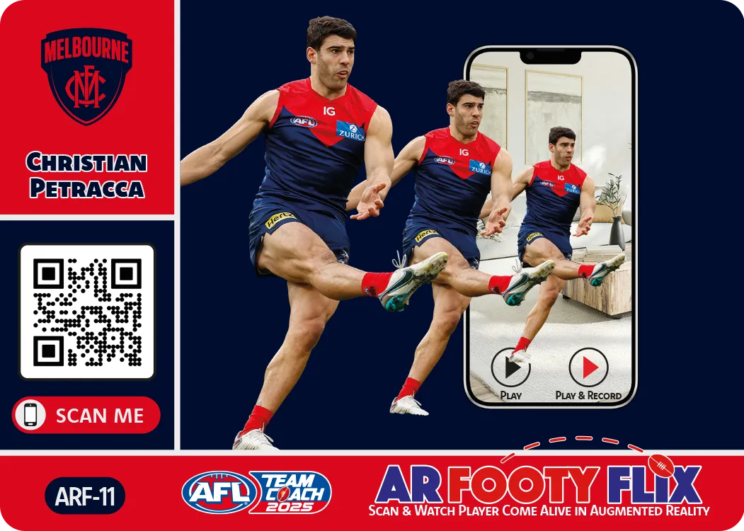 2025 AFL Team Coach AR Footy Fix