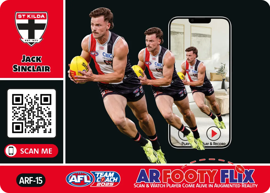 2025 AFL Team Coach AR Footy Fix