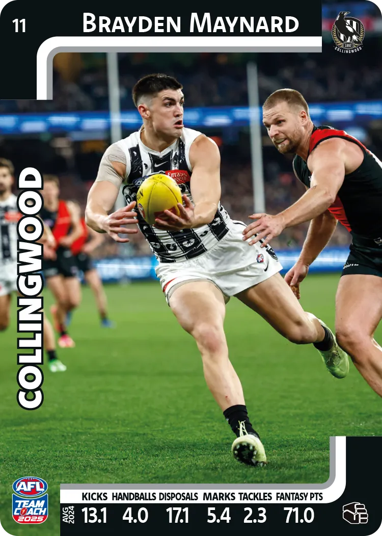 2025 AFL Team Coach Commons - Card 1 - 50