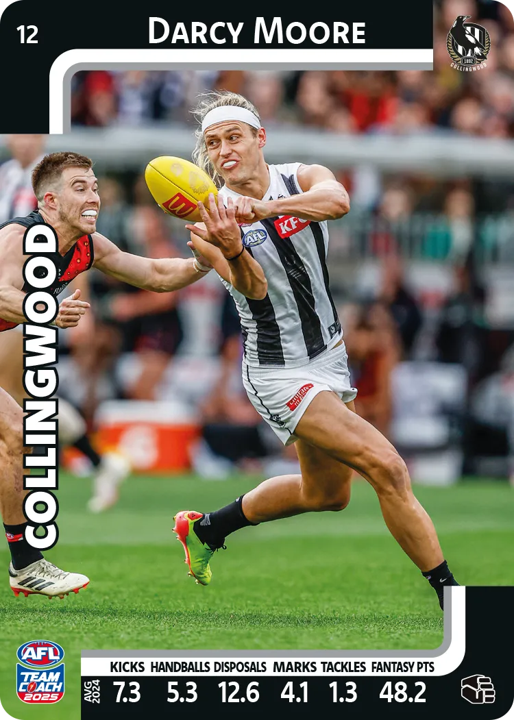 2025 AFL Team Coach Commons - Card 1 - 50
