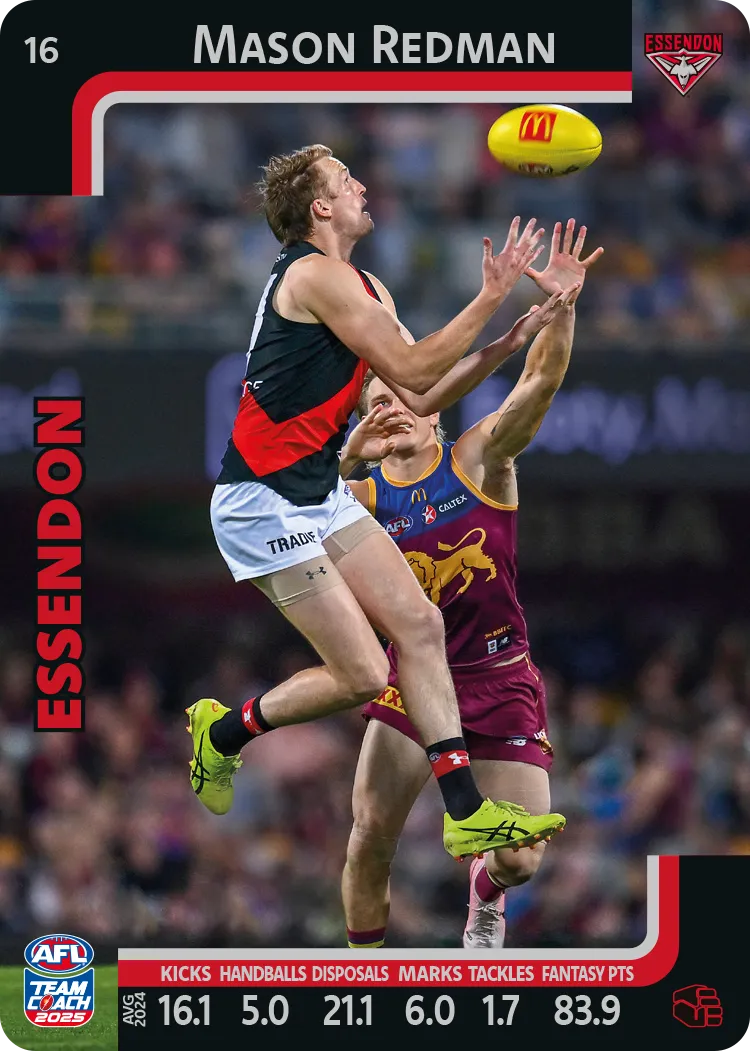 2025 AFL Team Coach Commons - Card 1 - 50