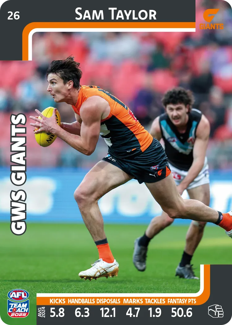 2025 AFL Team Coach Commons - Card 1 - 50