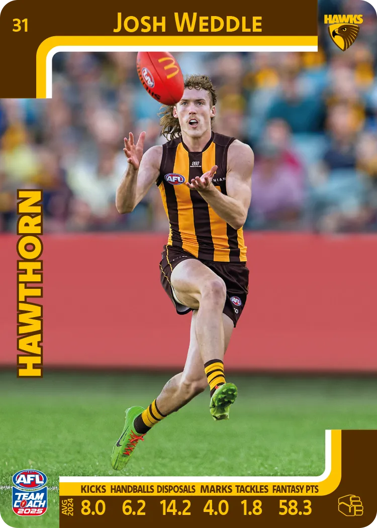 2025 AFL Team Coach Commons - Card 1 - 50