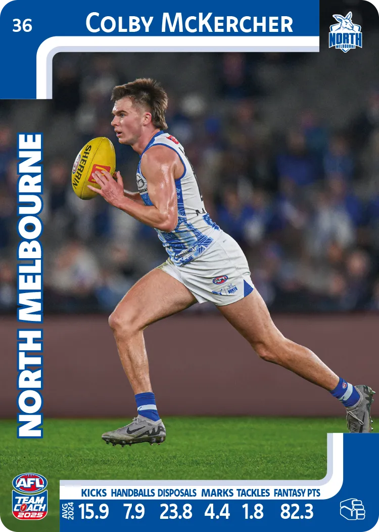 2025 AFL Team Coach Commons - Card 1 - 50