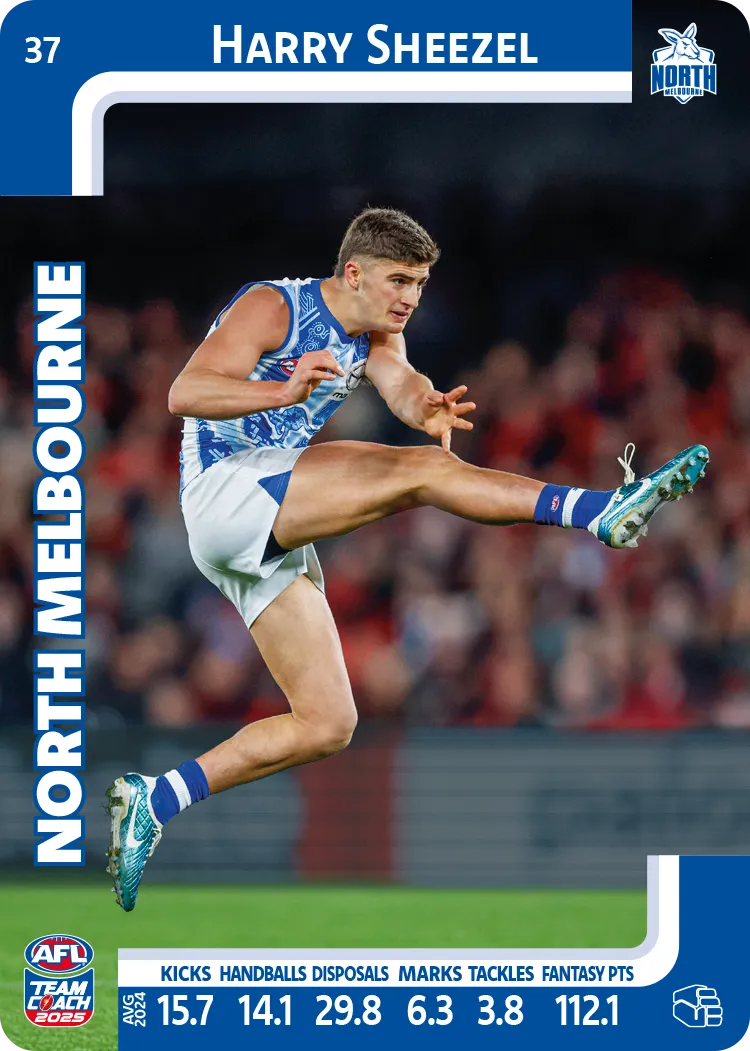 2025 AFL Team Coach Commons - Card 1 - 50