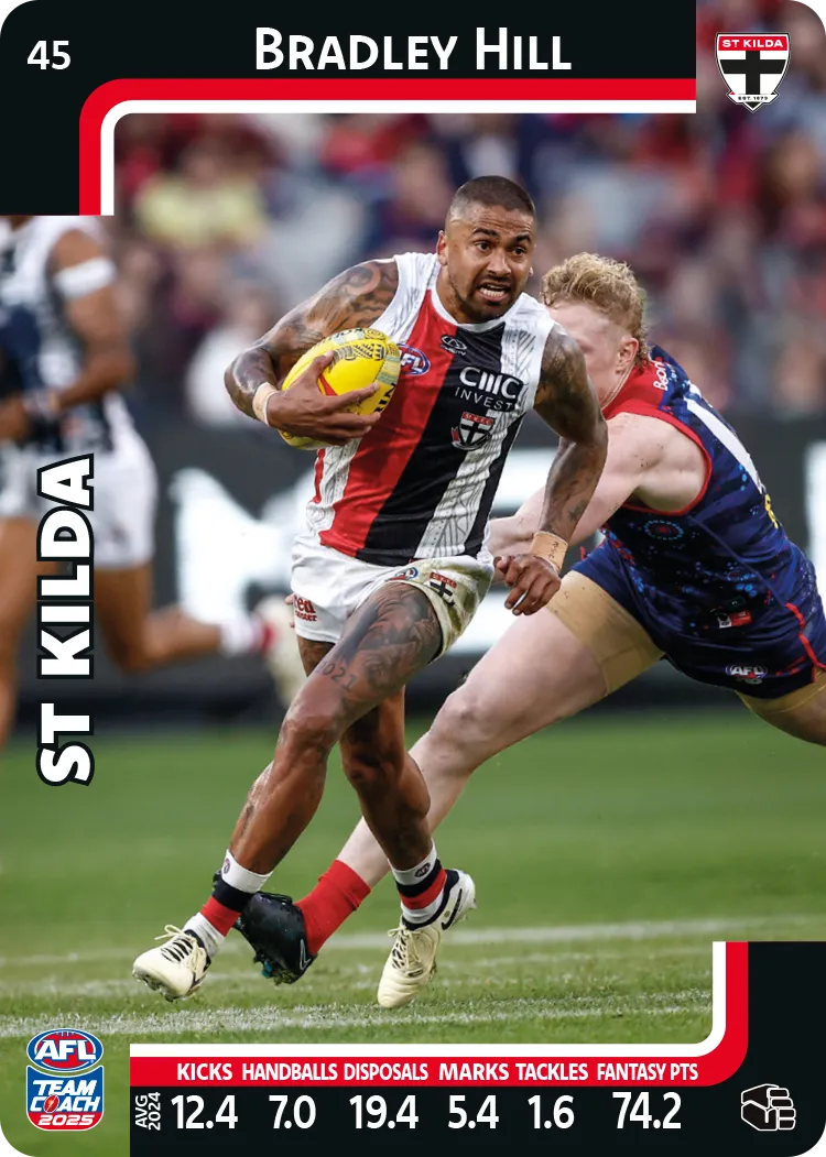 2025 AFL Team Coach Commons - Card 1 - 50
