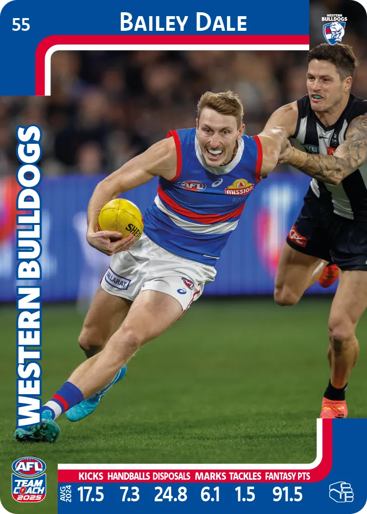 2025 AFL Team Coach Commons - Card 51 - 100