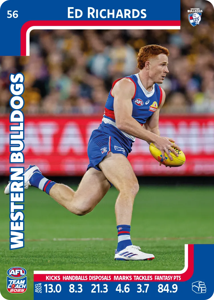 2025 AFL Team Coach Commons - Card 51 - 100