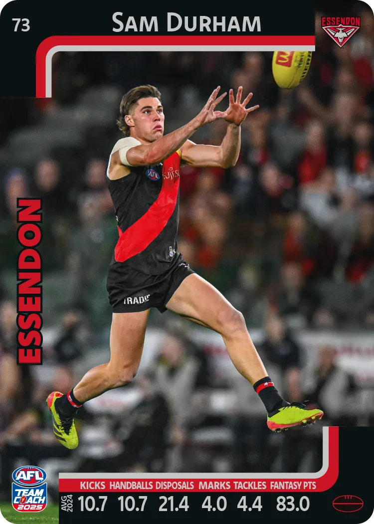 2025 AFL Team Coach Commons - Card 51 - 100