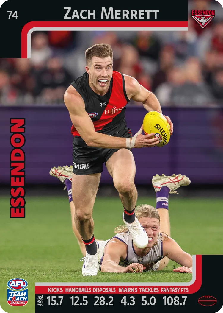 2025 AFL Team Coach Commons - Card 51 - 100