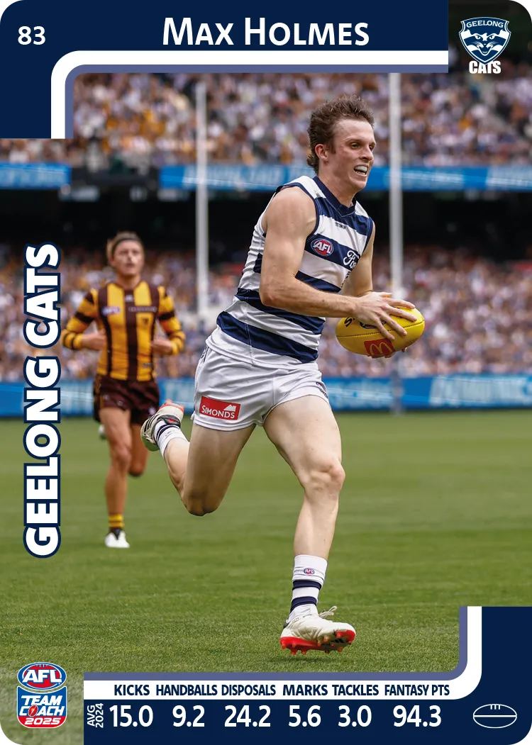 2025 AFL Team Coach Commons - Card 51 - 100