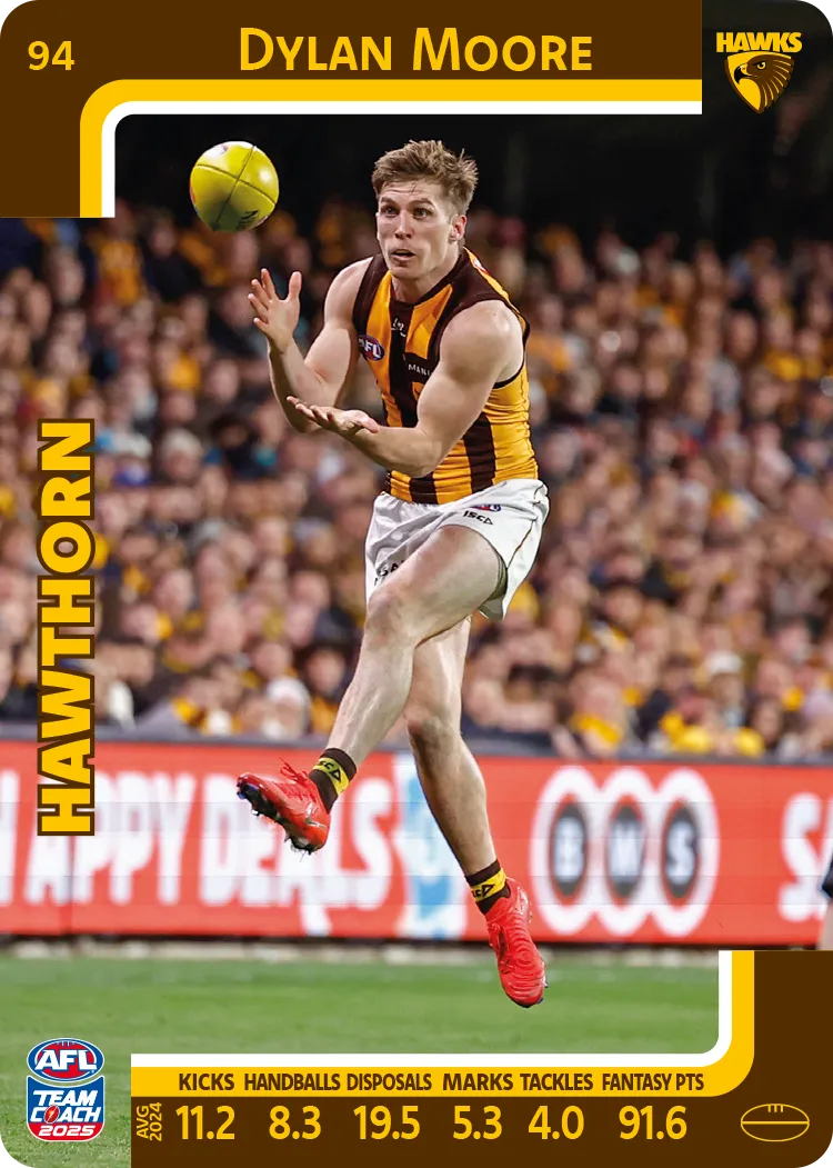 2025 AFL Team Coach Commons - Card 51 - 100