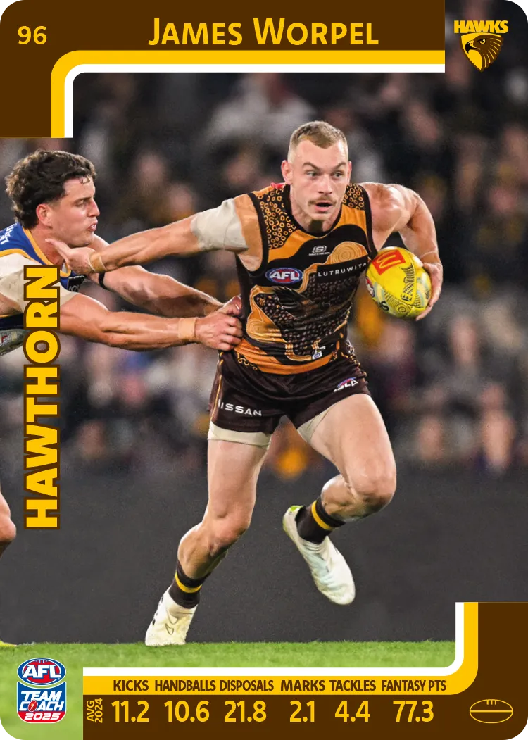 2025 AFL Team Coach Commons - Card 51 - 100