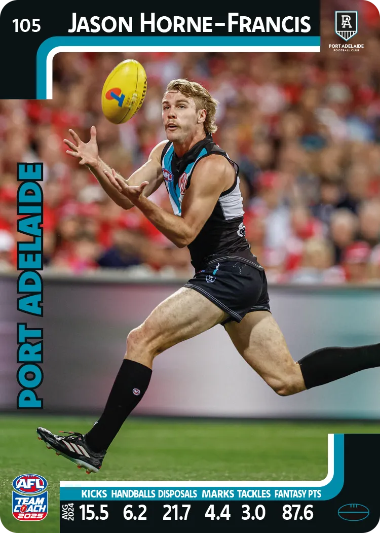 2025 AFL Team Coach Commons - Card 101 - 150