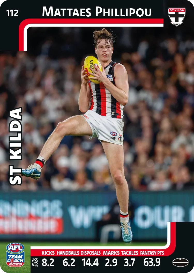 2025 AFL Team Coach Commons - Card 101 - 150