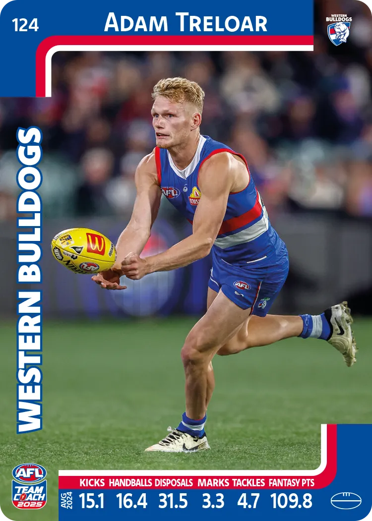 2025 AFL Team Coach Commons - Card 101 - 150