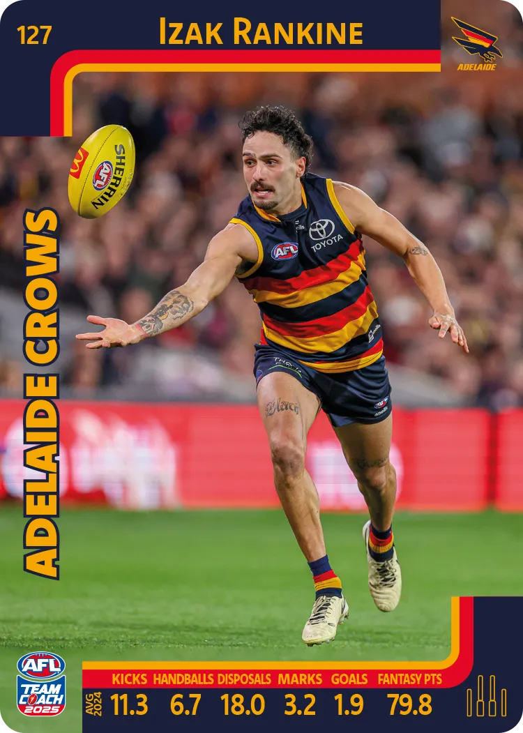 2025 AFL Team Coach Commons - Card 101 - 150