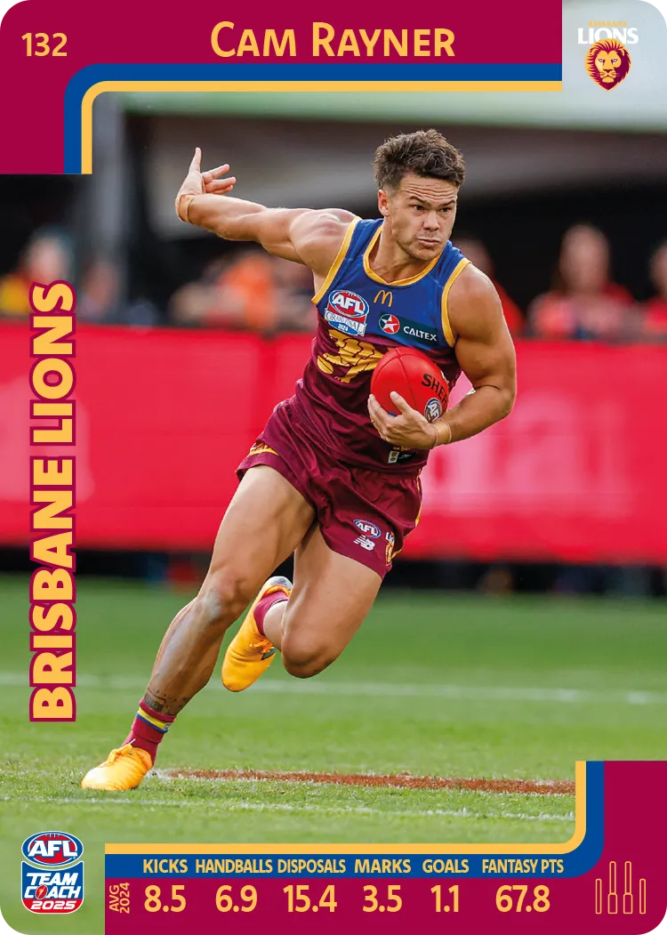 2025 AFL Team Coach Commons - Card 101 - 150