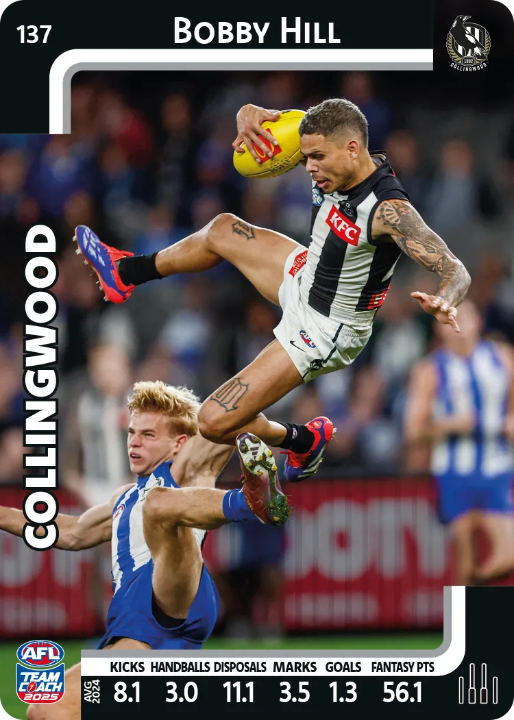 2025 AFL Team Coach Commons - Card 101 - 150