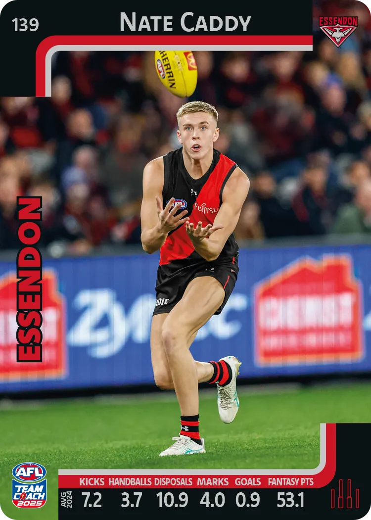 2025 AFL Team Coach Commons - Card 101 - 150