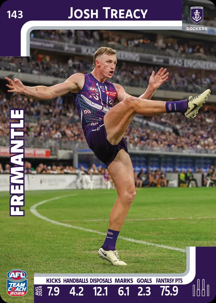 2025 AFL Team Coach Commons - Card 101 - 150