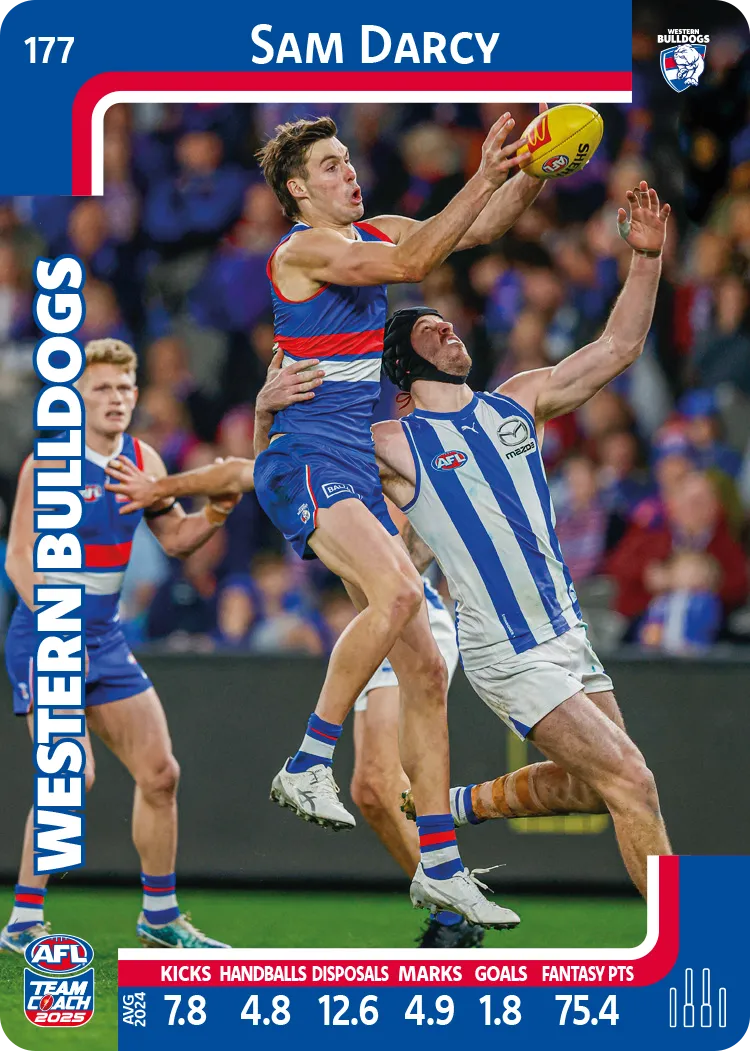 2025 AFL Team Coach Commons - Card 151 - 198