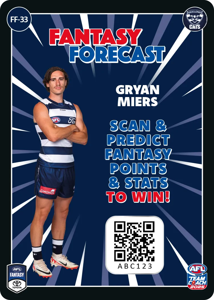 2025 AFL Team Coach Fantasy Forecast 1 - 45