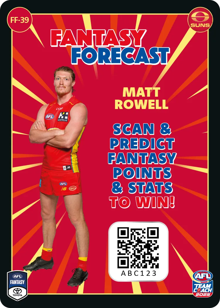 2025 AFL Team Coach Fantasy Forecast 1 - 45