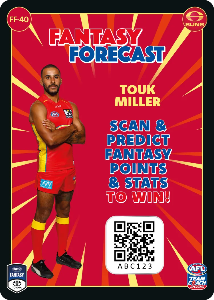 2025 AFL Team Coach Fantasy Forecast 1 - 45
