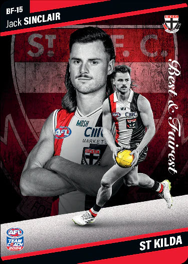 2024 AFL Team Coach Best & Fairest - Jack Sinclair